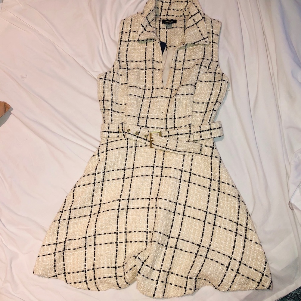Tweed mini dress
